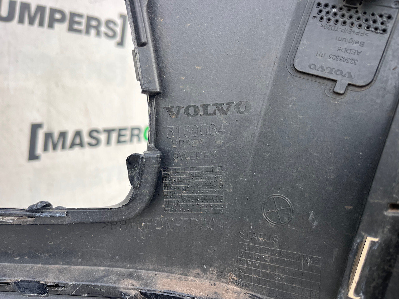 Volvo Xc90 R Design T5 T6 T8 Face Lift 2020-2023 Front Bumper Pdc Genuine [n360]