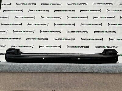 VW Transporter Caravelle T6 2017-2021 Rear Bumper Black 4 Pdc Genuine [v374]