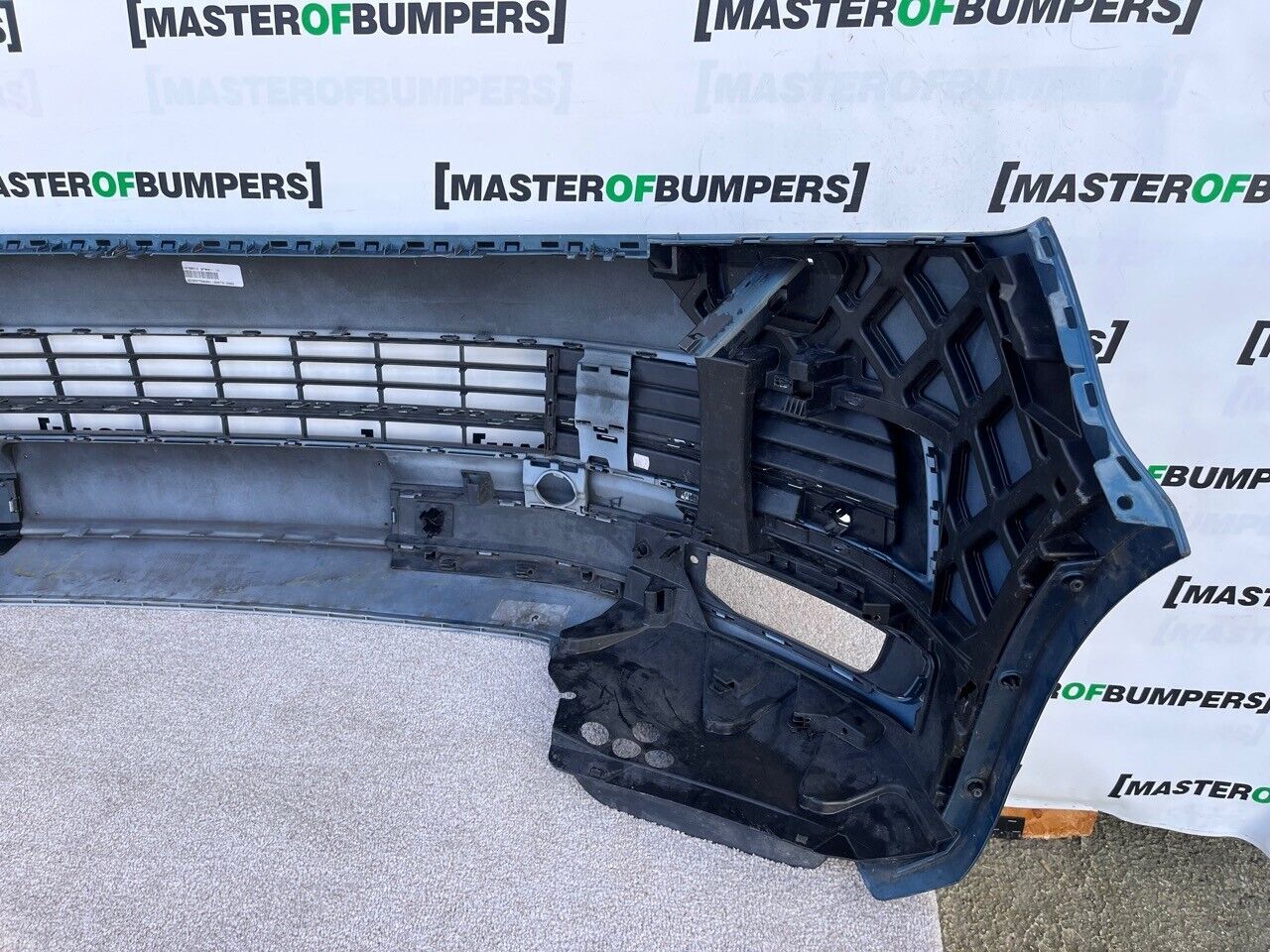 VW Transporter Caravelle T6 2016-2019 Front Bumper Green 4 Pdc Genuine [v700]