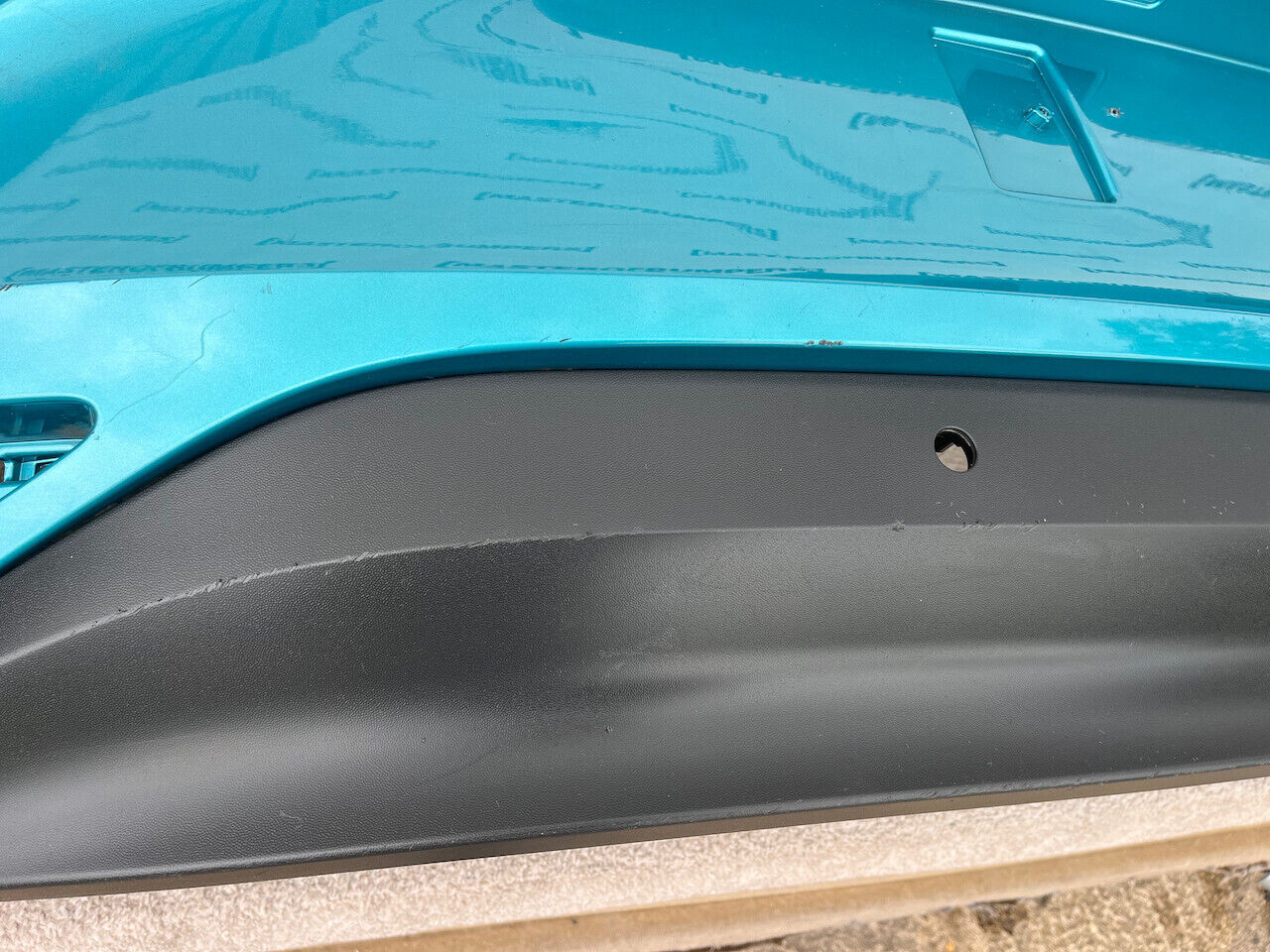 VW Id3 Id.3 2020-2024 Rear Bumper 4 Pdc Genuine [v81]