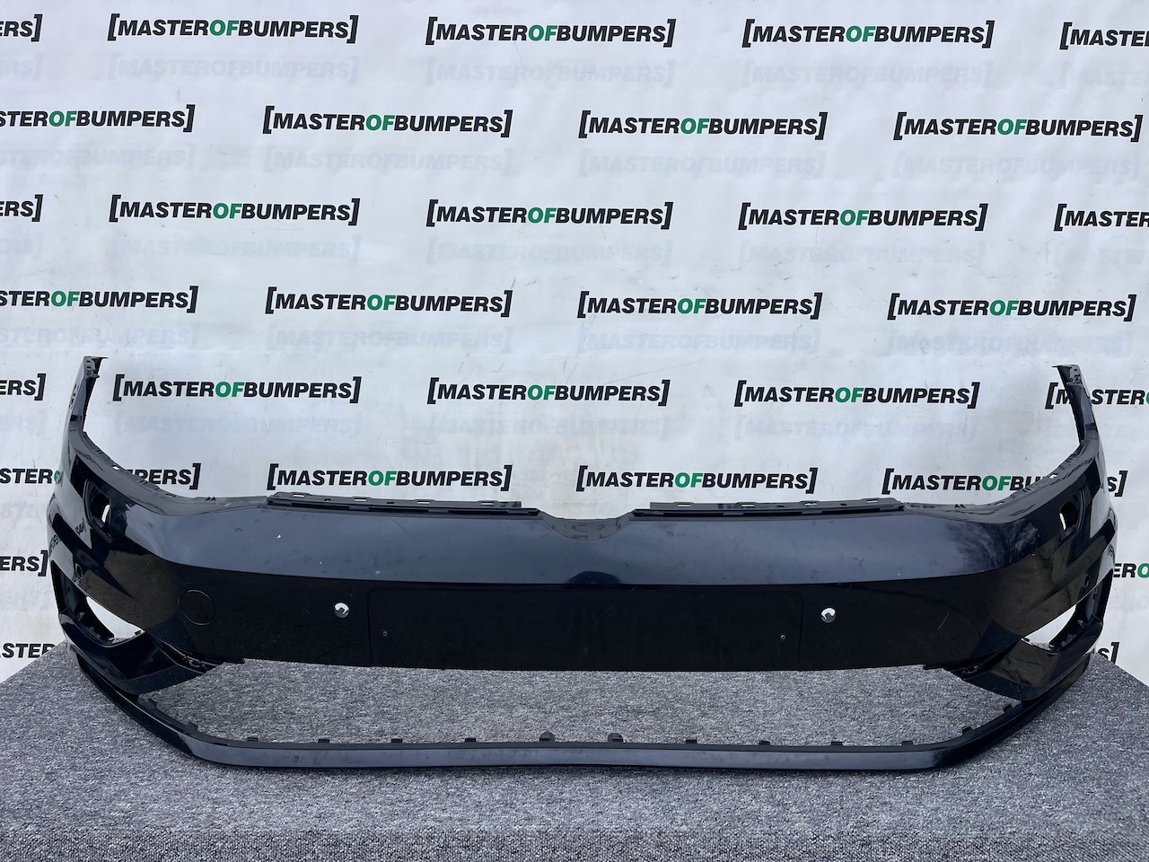 VW Golf Se Mk7 Face Lifting 2017-2019 Front Bumper 4 Pdc + Jets Genuine [v420]