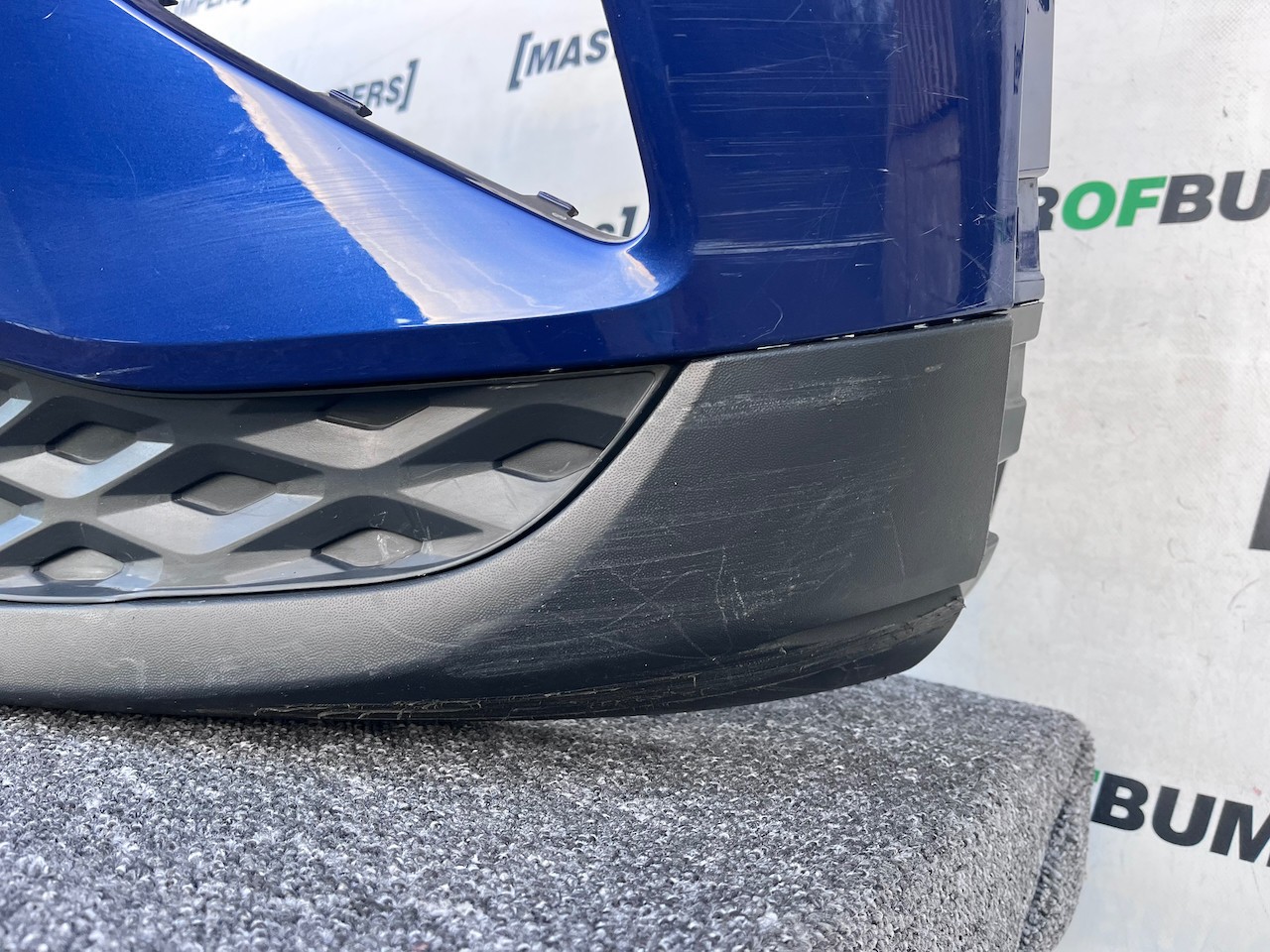 VW Id4 Id.4 Life Max 2021-2024 Front Bumper Blue 6 Pdc Genuine [v442]