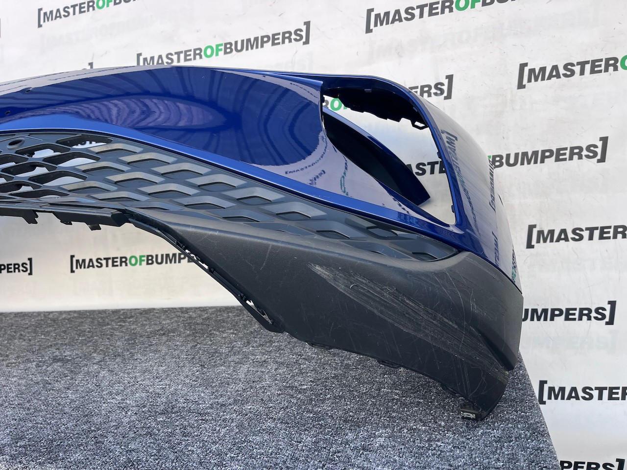 VW Id4 Id.4 Life Max 2021-2024 Front Bumper Blue 6 Pdc Genuine [v442]