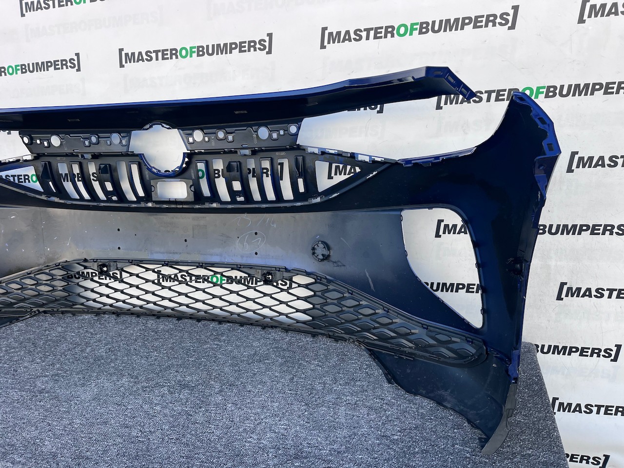 VW Id4 Id.4 Life Max 2021-2024 Front Bumper Blue 6 Pdc Genuine [v442]