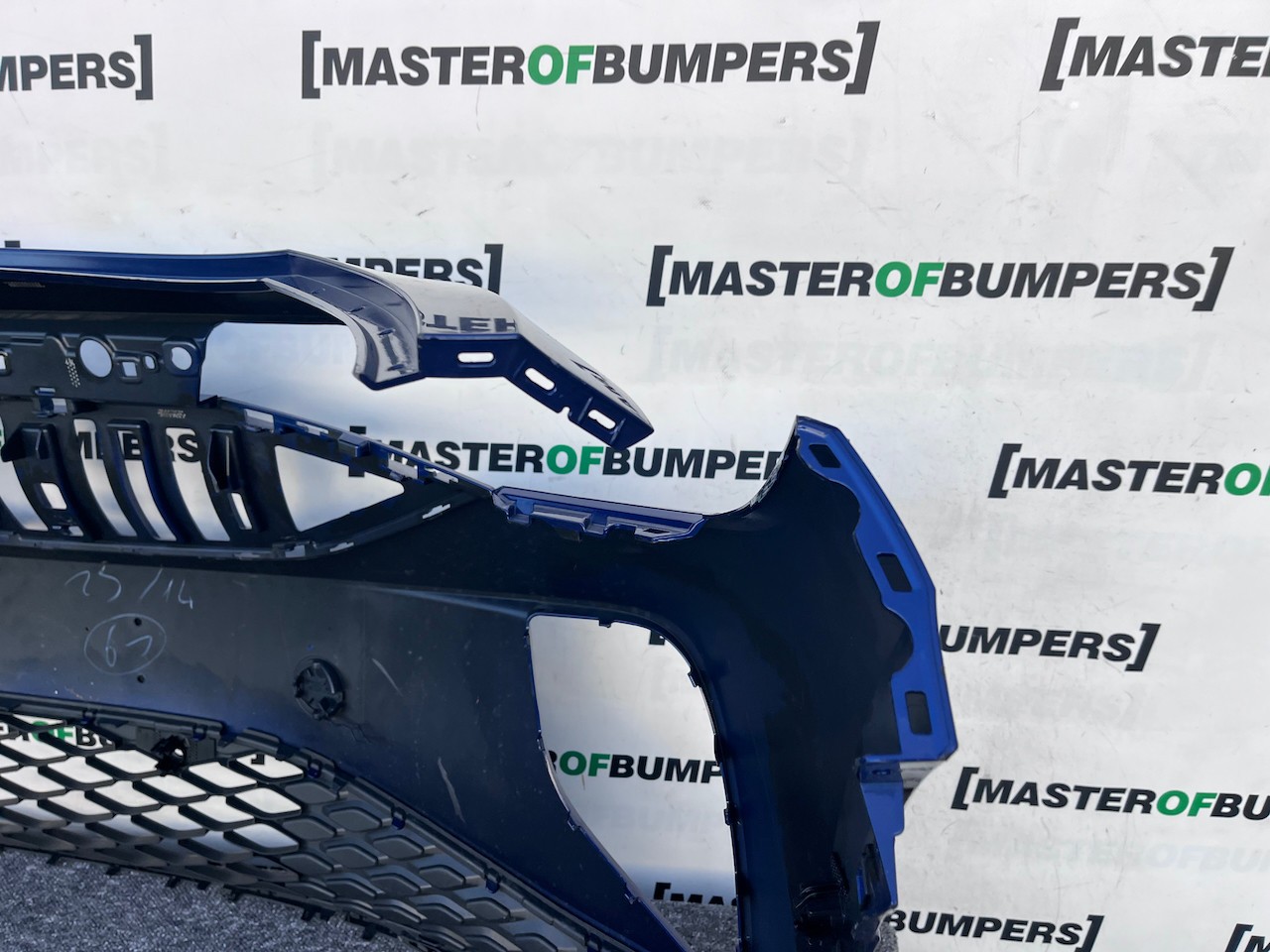 VW Id4 Id.4 Life Max 2021-2024 Front Bumper Blue 6 Pdc Genuine [v442]