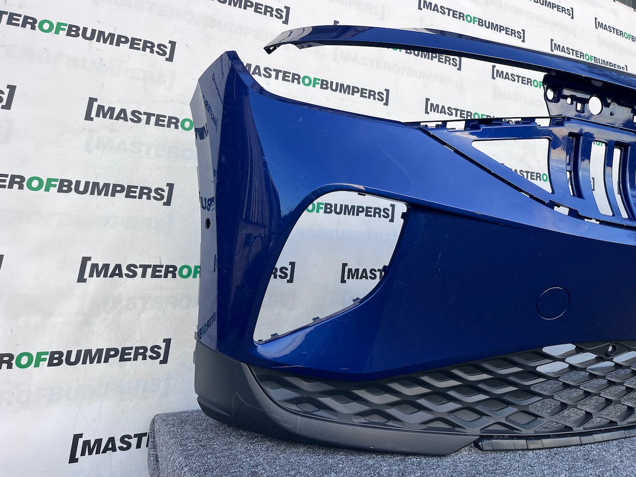 VW Id4 Id.4 Life Max 2021-2024 Front Bumper Blue 6 Pdc Genuine [v442]