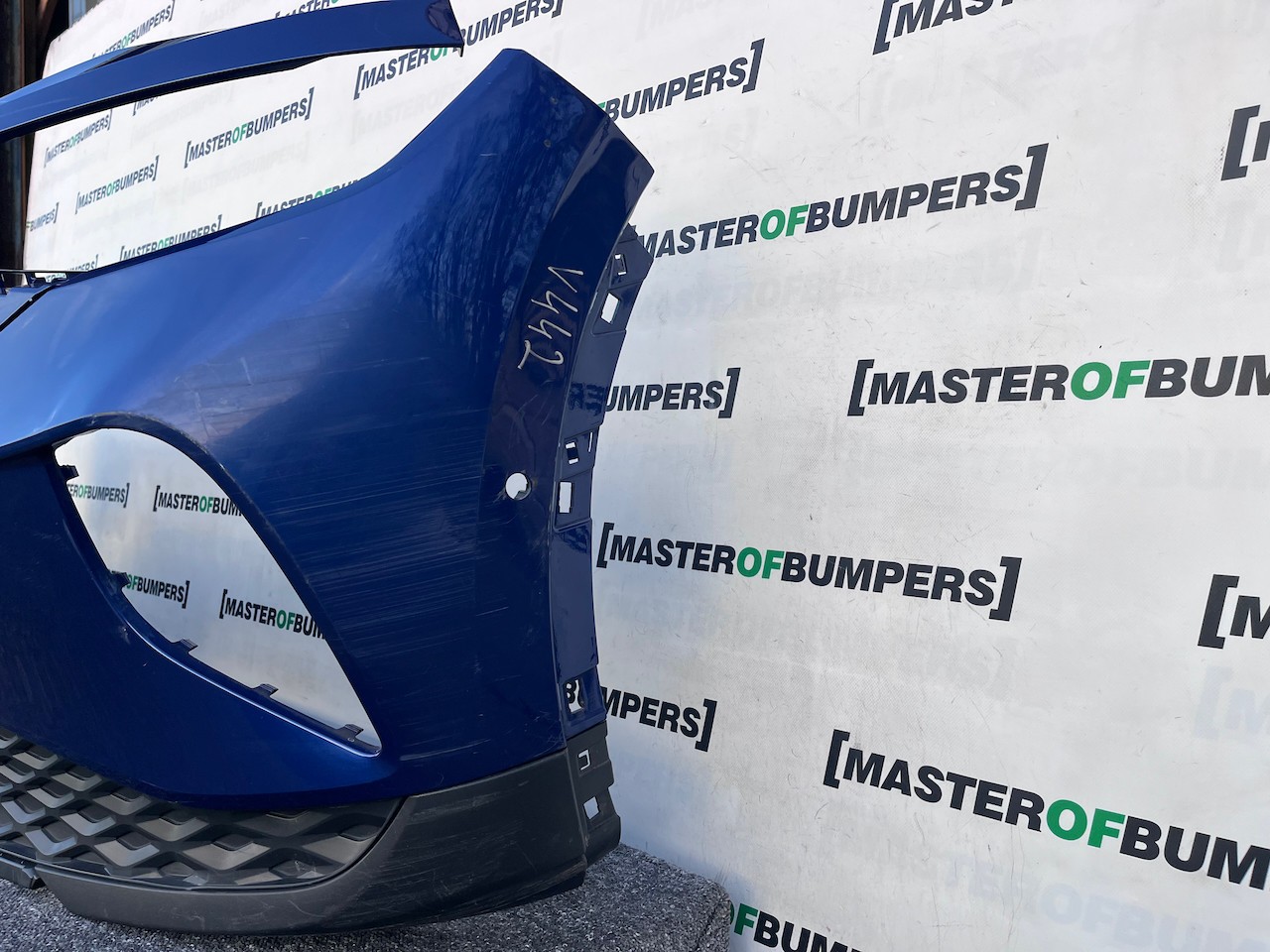 VW Id4 Id.4 Life Max 2021-2024 Front Bumper Blue 6 Pdc Genuine [v442]