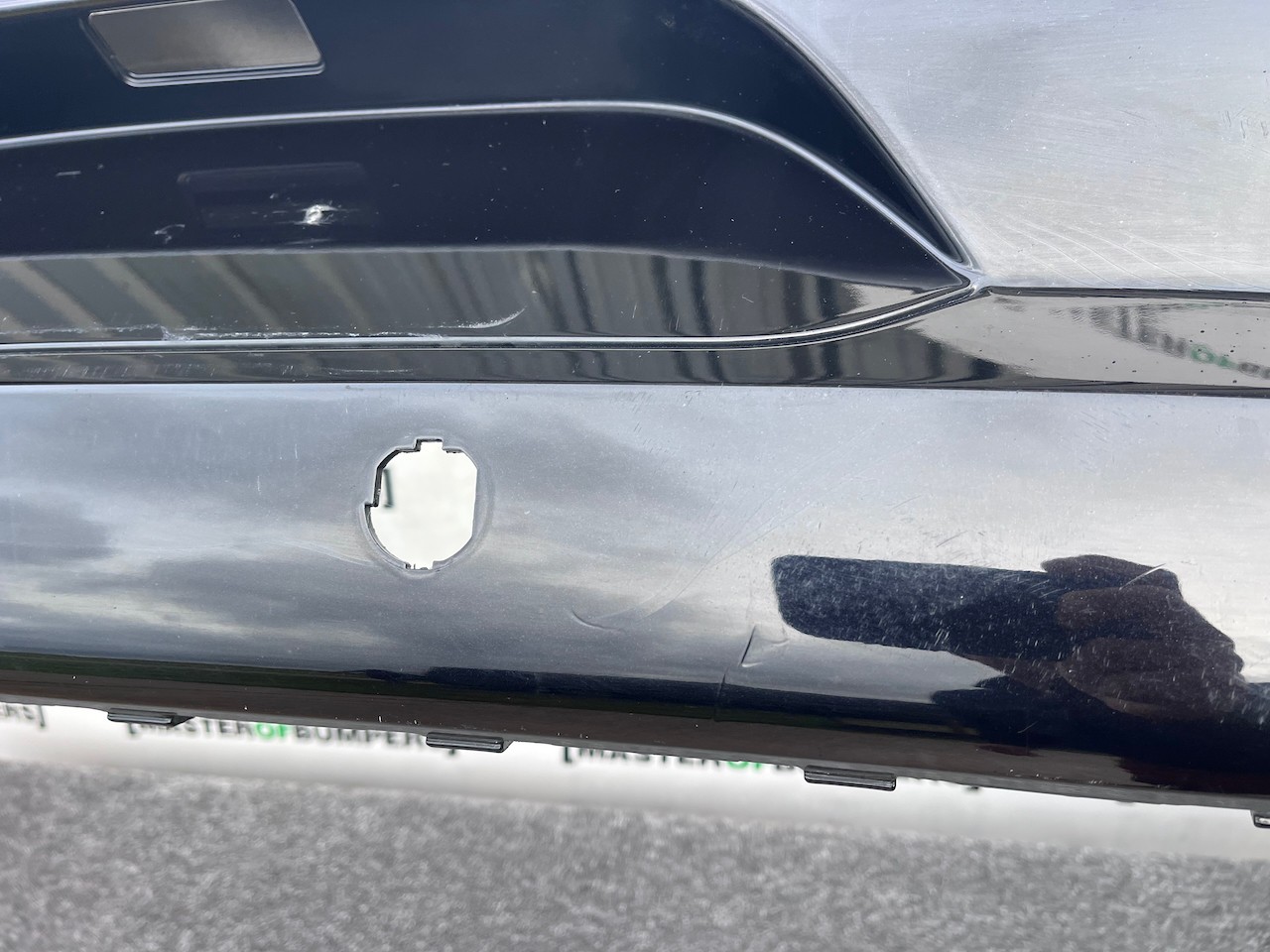 VW Passat Cc Gt Line Mk1 Lift 2008-2012 Rear Bumper 6 Pdc Genuine [v461]