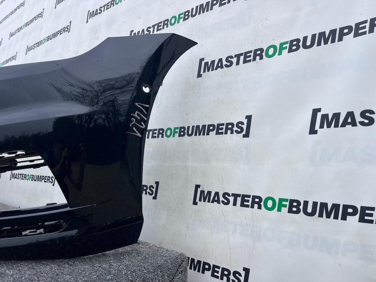 VW Golf Se Mk7 Face Lifting 2017-2019 Front Bumper 6 Pdc + Jets Genuine [v421]