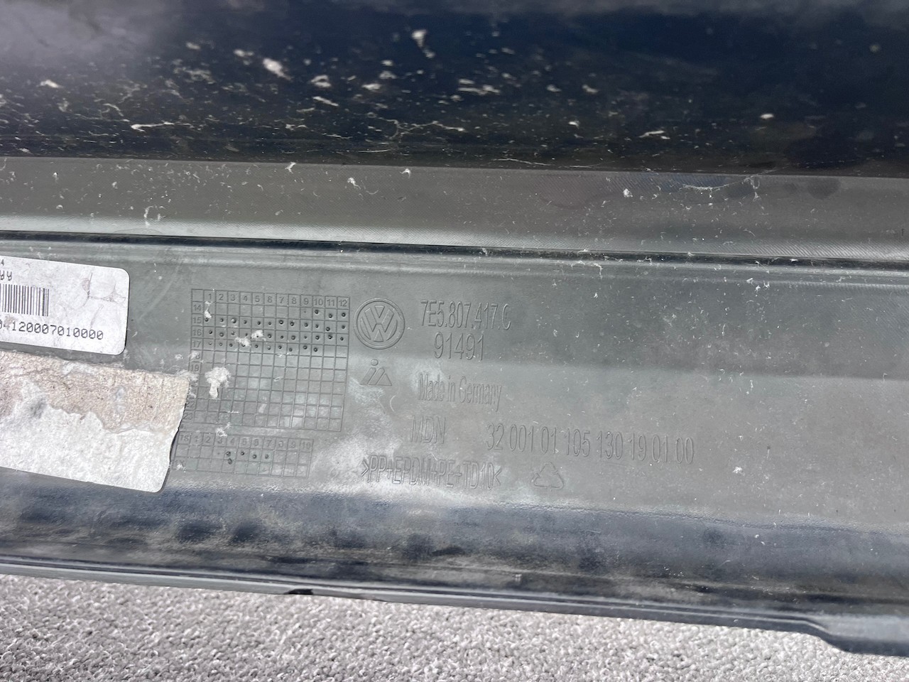 VW Transporter Caravelle Abt T6 2017-2021 Rear Bumper 4 Pdc Genuine [v534]