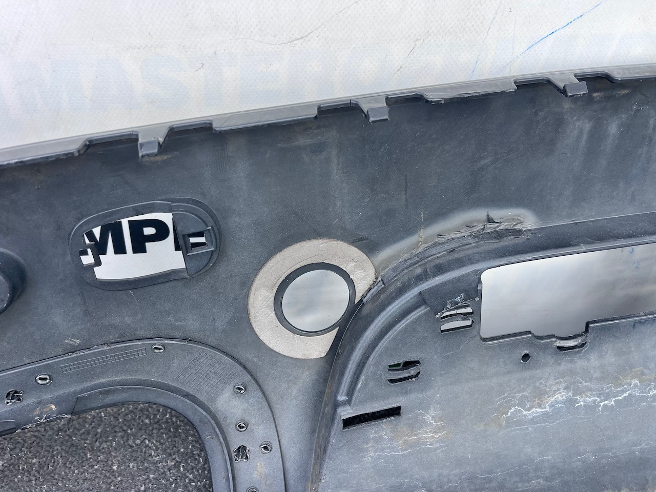 VW Touareg 2.5 Tdi Mk1 Lift 2007-2010 Rear Bumper Difuser Genuine [p??]