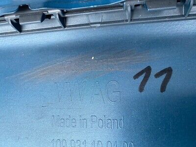 VW Caddy Van Mpv Mk5 2020-on Front Bumper In Blue Genuine [v186]