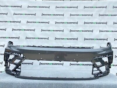 VW Tiguan R Line Mk2 2016-2020 Front Bumper In Grey 6 X Pdc Genuine [v230]