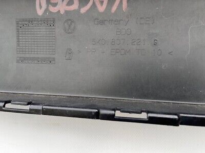 VW Golf R Line Mk6 2009-2012 Front Bumper Black 6 Pdc + Jets Genuine [v498]