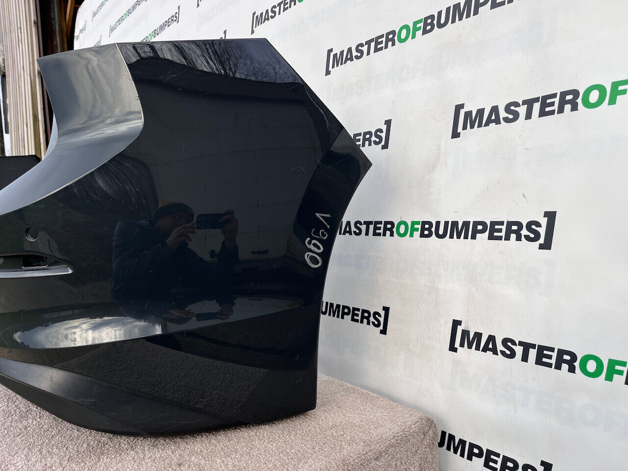 VW Golf Se Mk8 Hatchback 2020-2024 Rear Bumper Grey 4 Pdc Genuine [v990]