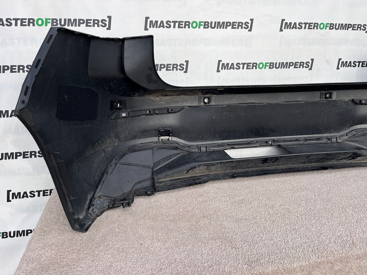 VW Golf Se Mk8 Hatchback 2020-2024 Rear Bumper Grey 4 Pdc Genuine [v990]