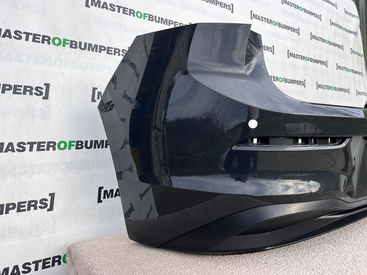 VW Golf Se Mk8 Hatchback 2020-2024 Rear Bumper Grey 4 Pdc Genuine [v990]