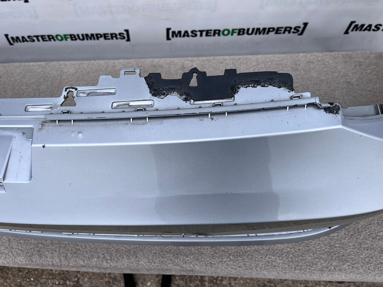 VW Golf Gti Gtd Mk8 Hatchback 2020-2024 Front Bumper Silver Genuine [v986]