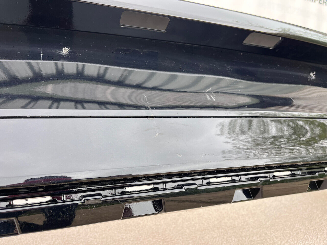 VW T-roc T Roc R Line Facelift 2022-on Rear Bumper Black 6 Pdc Genuine [v29]