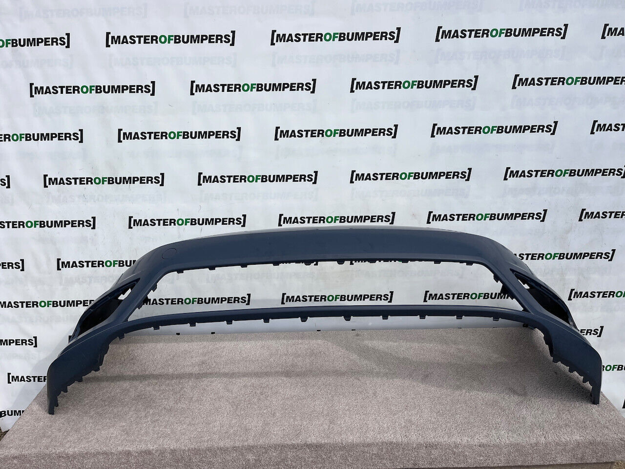 VW Golf R Line Mk7 2012-2016 Front Bumper Primer No Pdc + Jets Genuine [v136]