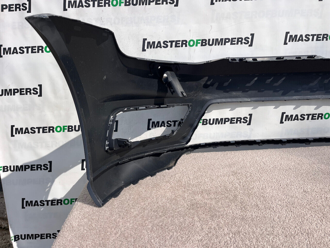 VW Golf R Line Mk7 2012-2016 Front Bumper Primer No Pdc + Jets Genuine [v136]