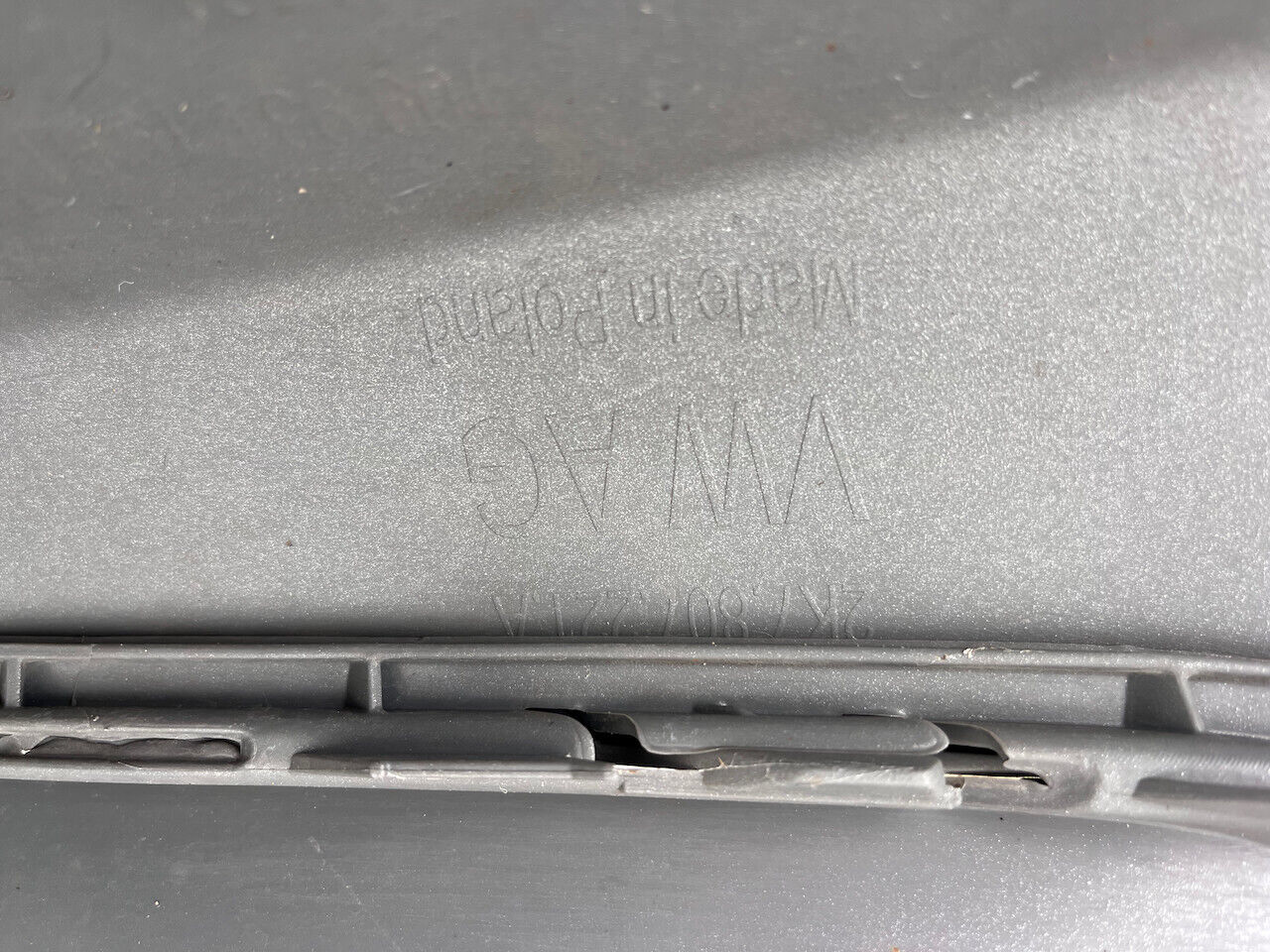 VW Caddy Life Maxi Van Cargo 2020-2024 Front Bumper 4 Pdc Silver Genuine [v144]