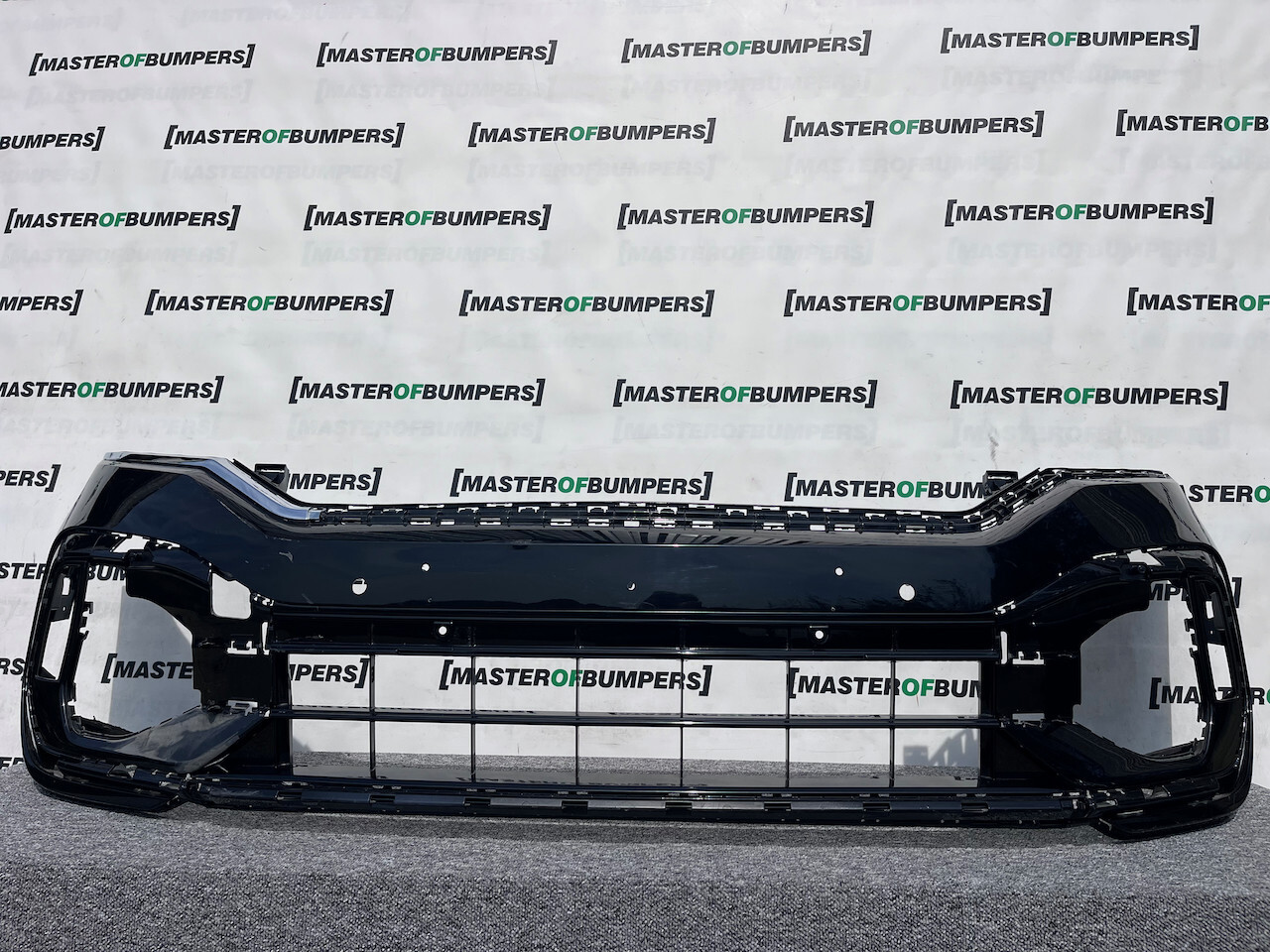 VW T-roc T Roc R Mk1 2019-2022 Front Bumper Black Genuine [v932]