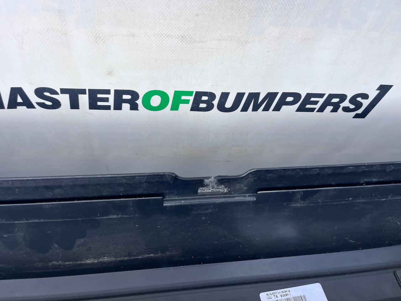 VW Transporter Caravelle T6 2017-2021 Rear Bumper 4 Pdc Genuine [v374]