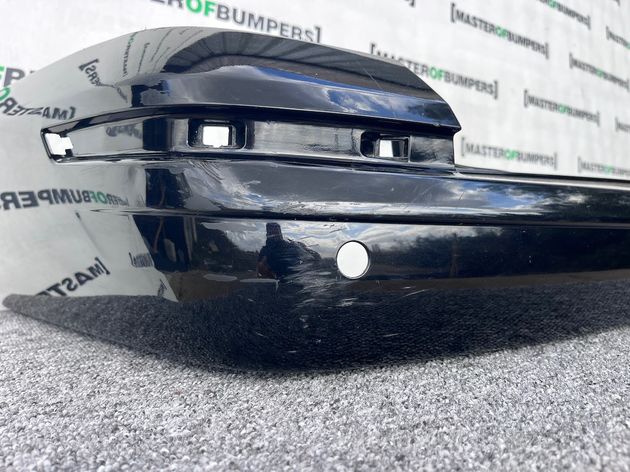 VW Transporter Caravelle T6 2017-2021 Rear Bumper 4 Pdc Genuine [v374]