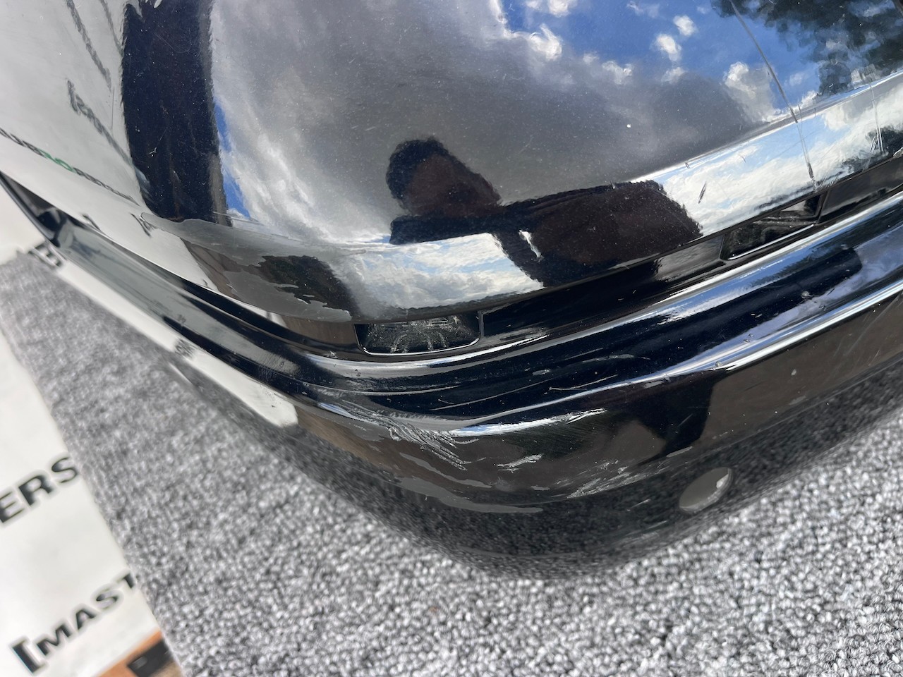 VW Transporter Caravelle T6 2017-2021 Rear Bumper 4 Pdc Genuine [v374]