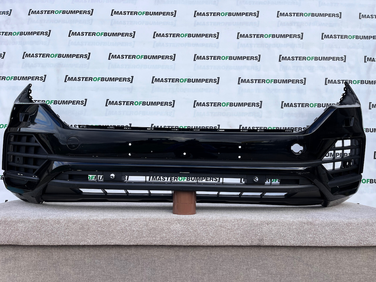 VW Touareg Sel Tdi V6 Mk3 2019-2023 Front Bumper 6 Pdc +jets Genuine [v908]