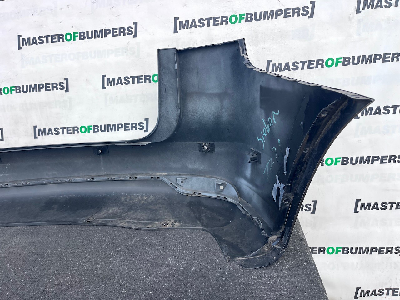 VW Touran Highline Se Mk2 Mpv 2011-2014 Rear Bumper 6 Pdc Genuine [v637]