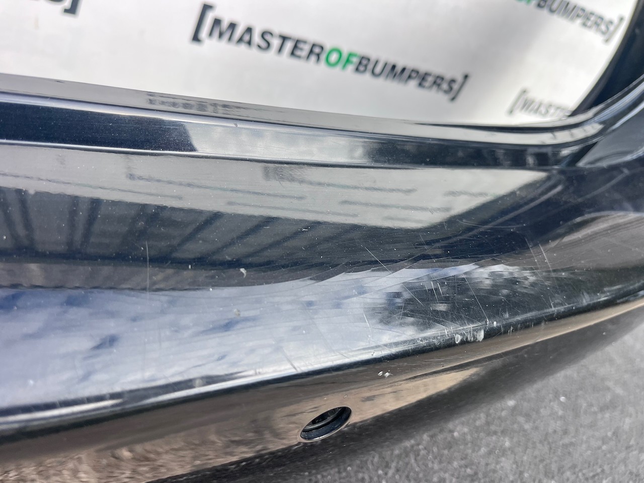 VW Touran Highline Se Mk2 Mpv 2011-2014 Rear Bumper 6 Pdc Genuine [v637]