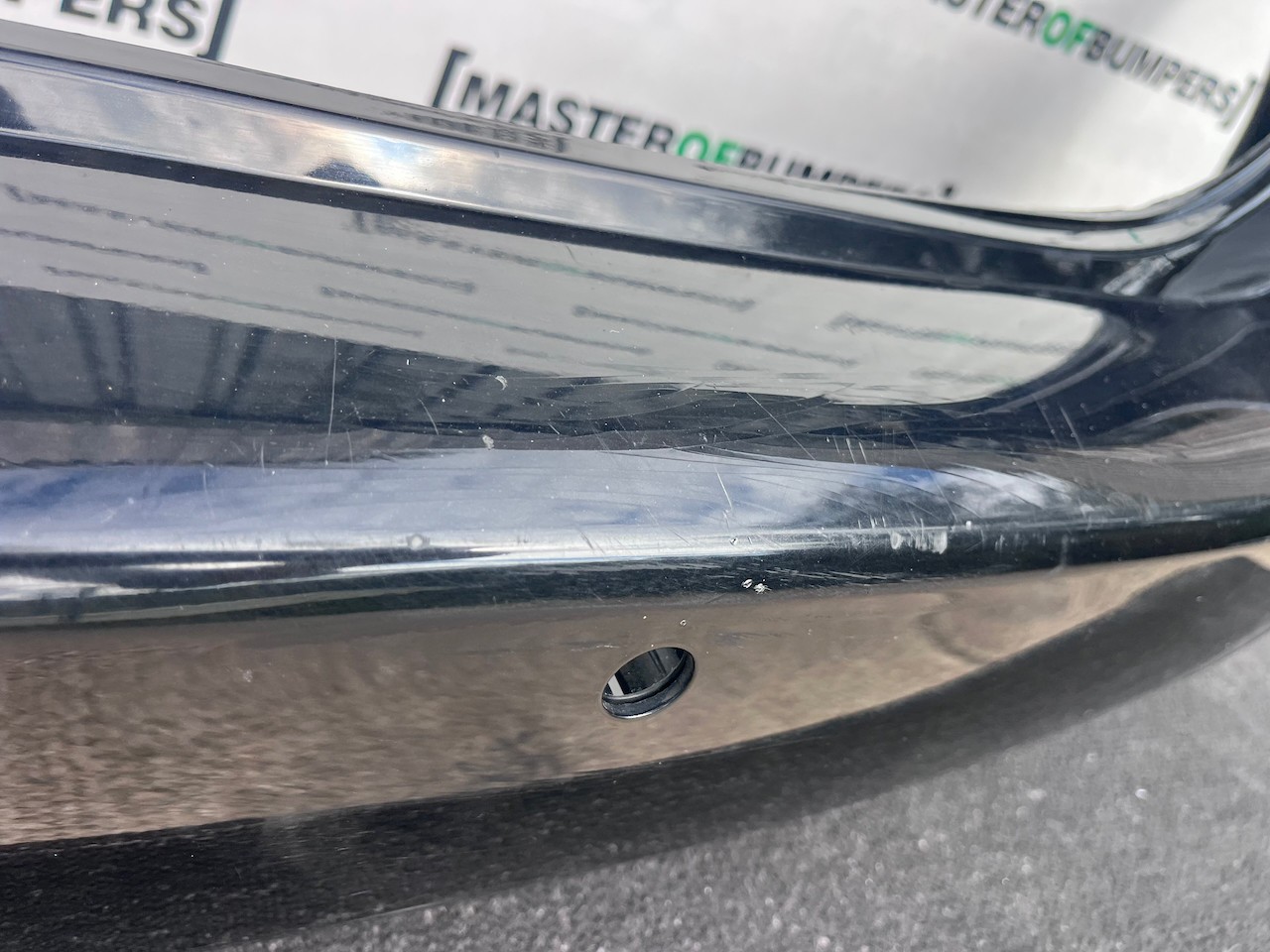 VW Touran Highline Se Mk2 Mpv 2011-2014 Rear Bumper 6 Pdc Genuine [v637]