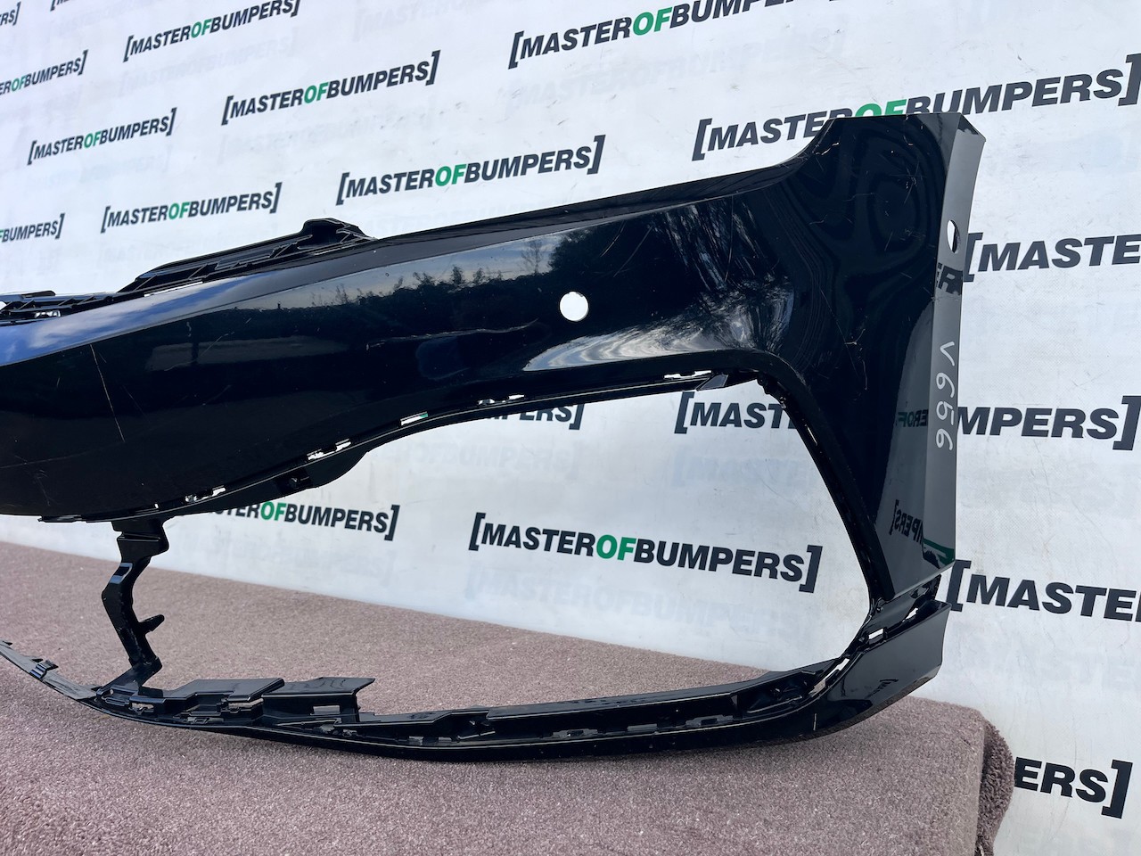 VW Passat Gte R-line B8 Lift Saloon 2020-2024 Front Bumper 6 Pdc Genuine [v656]