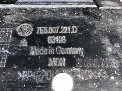 VW Caravelle T6 Panamericana 2016-2018 Front Bumper In Black Genuine [v545]