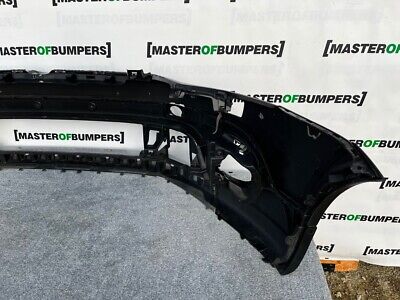 VW Cross Polo 2009-2013 Front Bumper Black With Lip Skirt Genuine [v429]