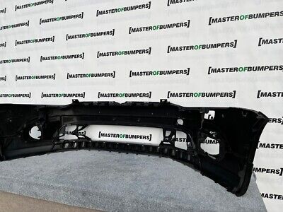 VW Cross Polo 2009-2013 Front Bumper Black With Lip Skirt Genuine [v429]