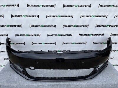 VW Sharan Mk2 2011-2021 Front Bumper Grey 6 Pdc + Jets Genuine [v489]