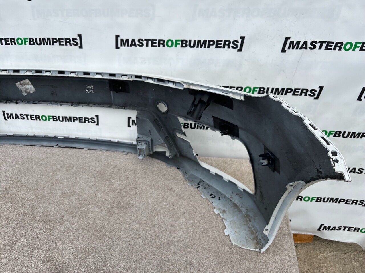 VW Caddy Passenger Short And Max 2015-19 Front Bumper 6 Pdc +jets Genuine [v818]