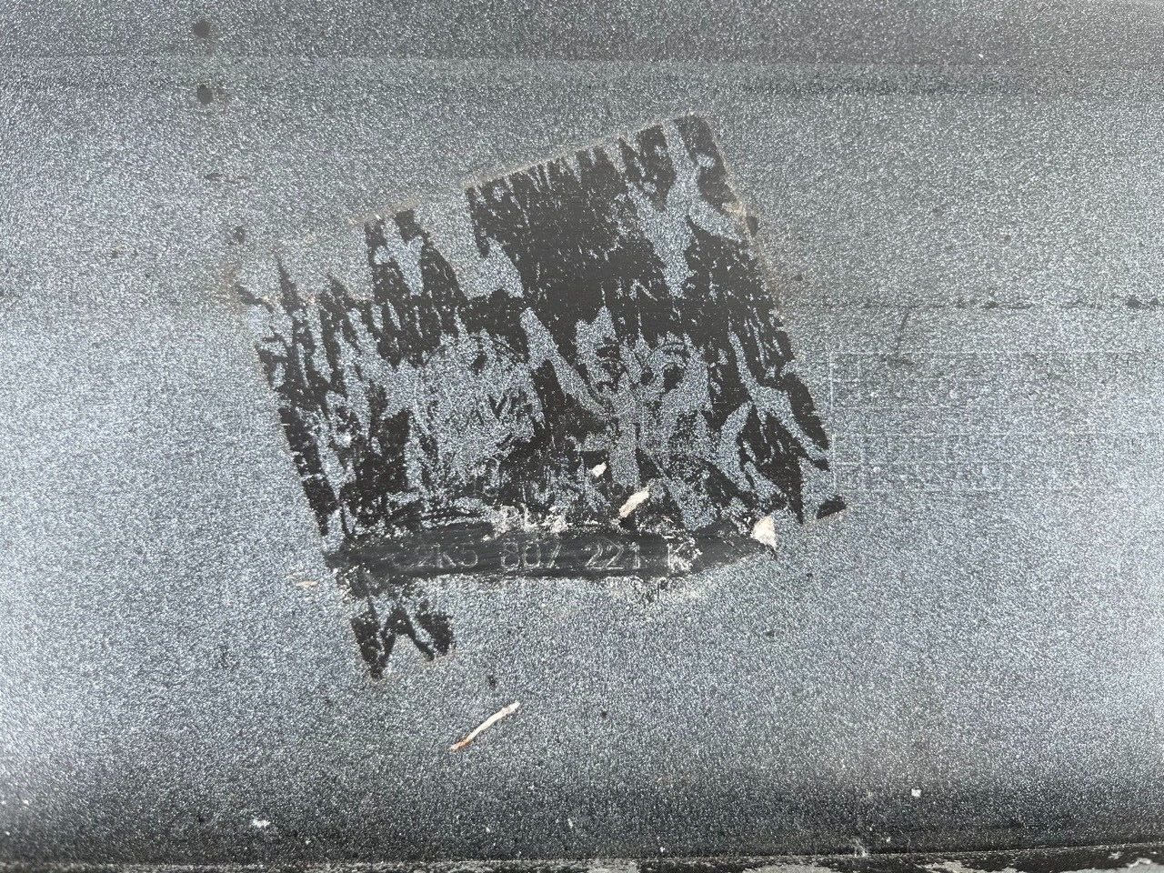 VW Caddy Passenger Short And Max 2015-19 Front Bumper 6 Pdc +jets Genuine [v818]