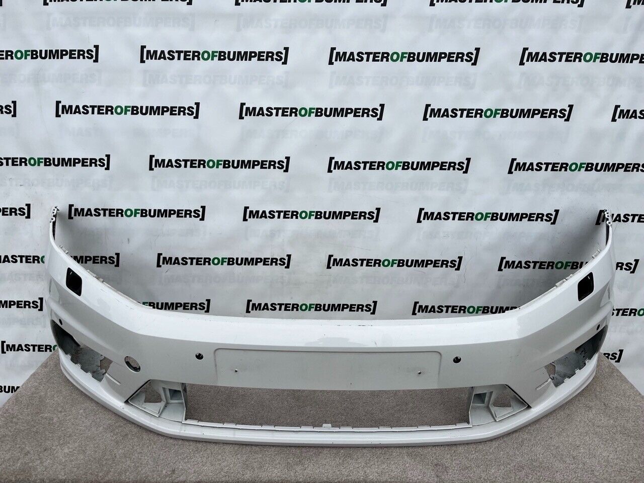 VW Caddy Passenger Short And Max 2015-19 Front Bumper 6 Pdc +jets Genuine [v818]