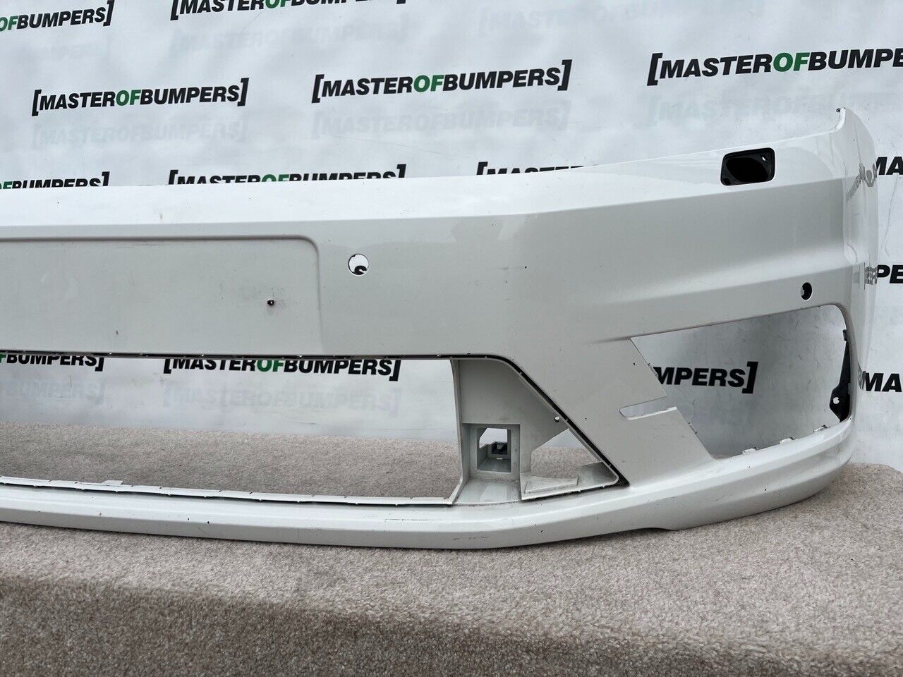 VW Caddy Passenger Short And Max 2015-19 Front Bumper 6 Pdc +jets Genuine [v818]