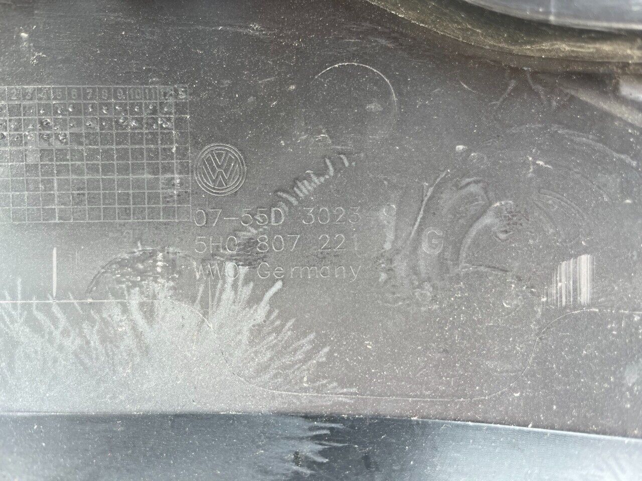 VW Golf Gti Gtd R Line Mk8 2020-on Front Bumper Genuine [v809]