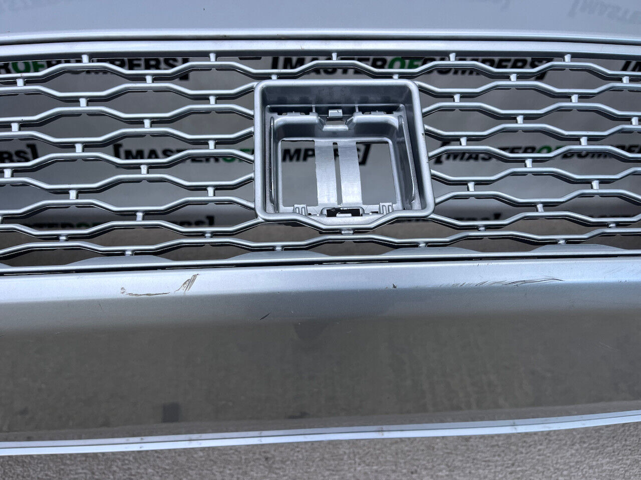 VW Caddy Life Maxi Van 2020-2024 Front Bumper Silver Genuine [v50]