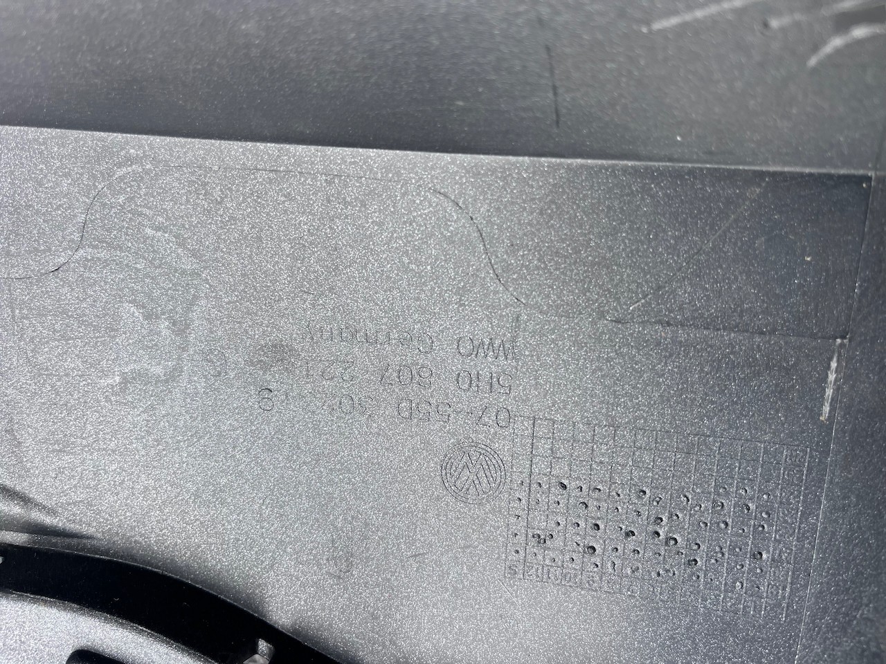 VW Golf Gti Gtd R Line Mk8 Hatchback Estat 2020-2023 Front Bumper Genuine [v374]