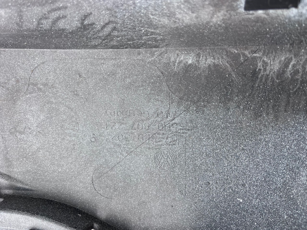 VW Golf Gti Gtd R Line Mk8 Hatchback Estat 2020-2023 Front Bumper Genuine [v376]