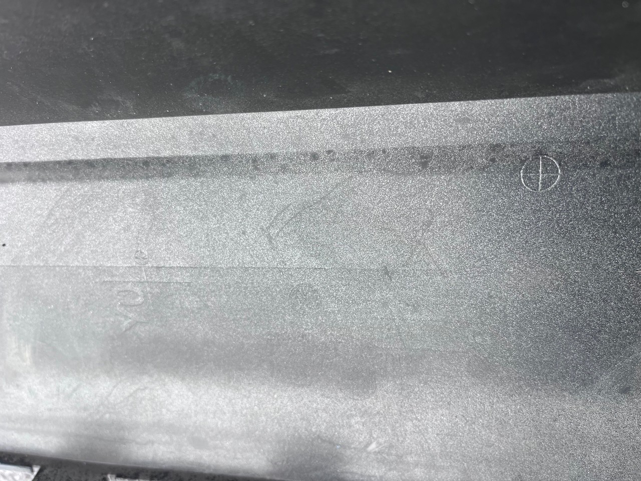 VW Golf Sv Sportsvan 2014-2017 Front Bumper 4 Pdc + Jets Genuine [v409]