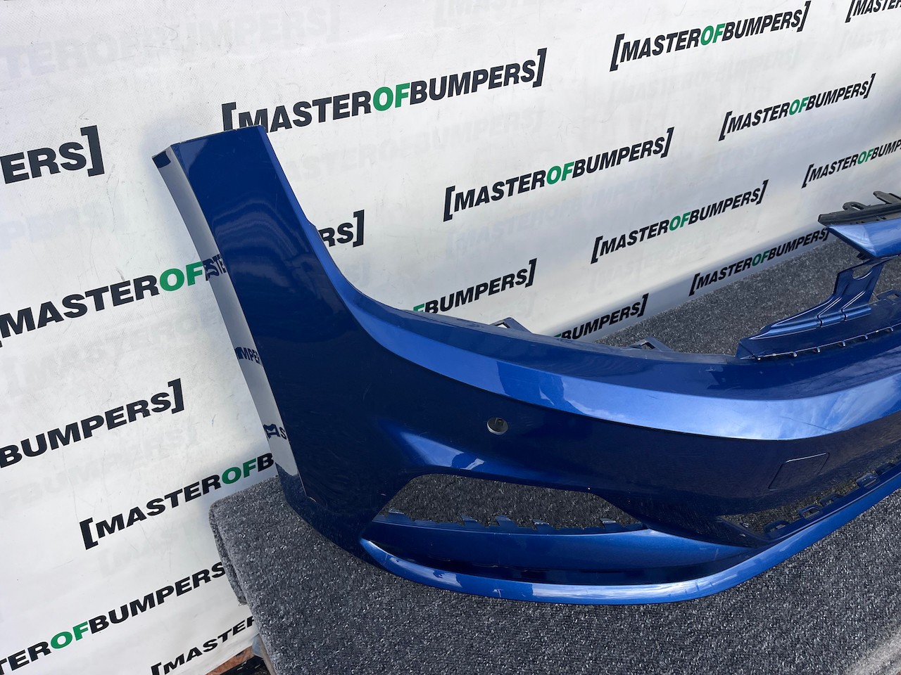 VW Polo Bluemotion Hatchback 2017-2021 Front Bumper 4 Pdc Genuine [v496]