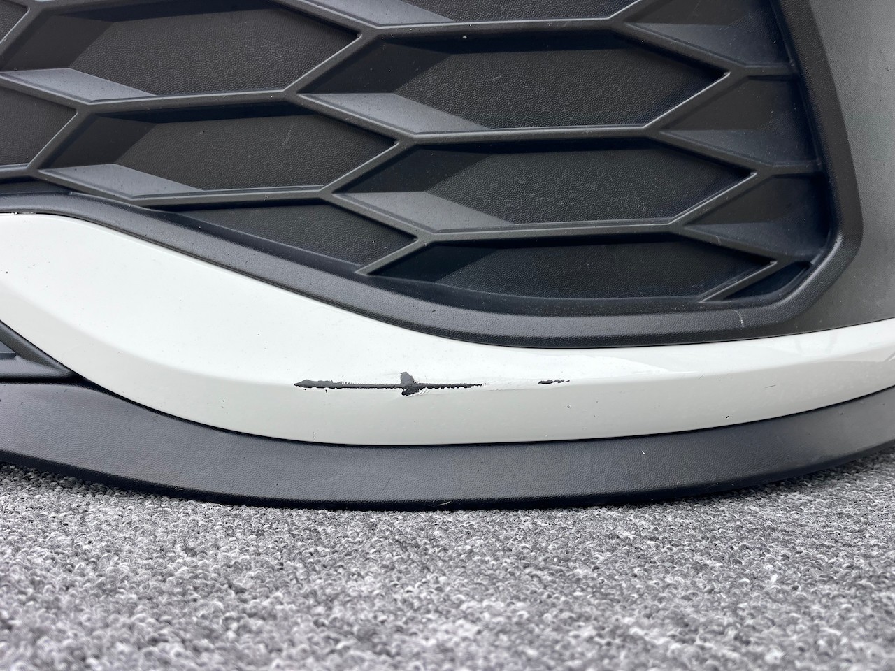 VW Golf Gti Gtd Clubsport Mk8 2020-2023 Front Bumper 6 Pdc Genuine [v396]
